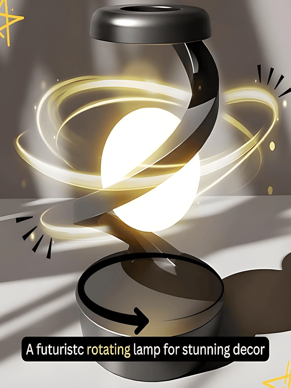 Spiral Rotating Desk Lamp