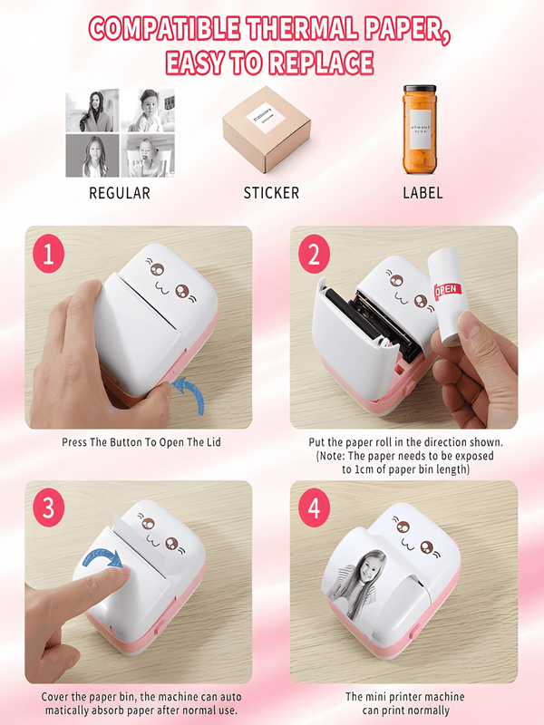 Mini Bluetooth Thermal Printer