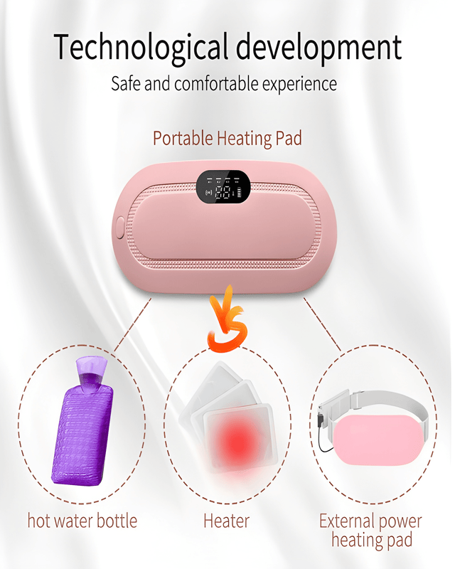 How the portable heating pad warms
