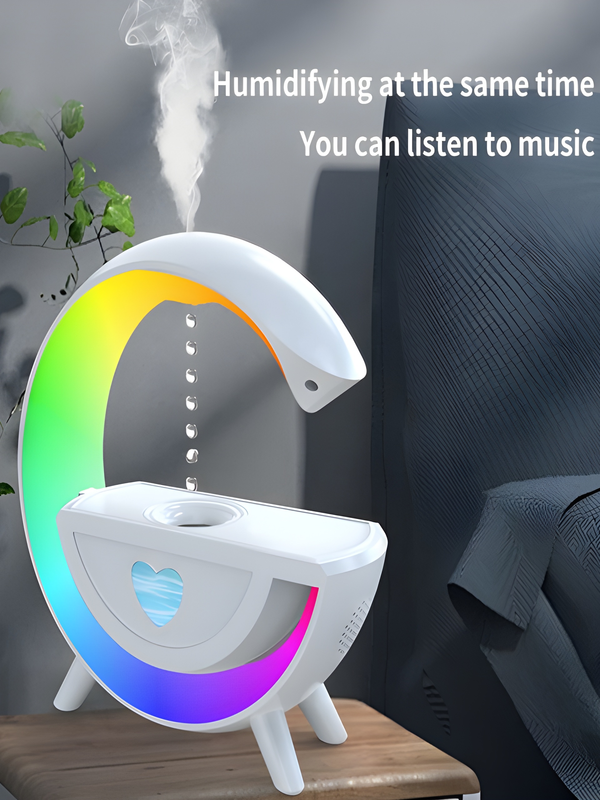 Anti Gravity Humidifier with Bluetooth speaker