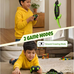 Wall Climbing Lizard Toy with Remote Control | Crawls Walls & Floors | Rechargeable |