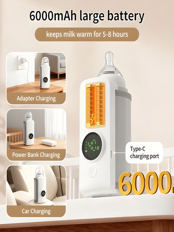 Rechargeable  digital milk warmer