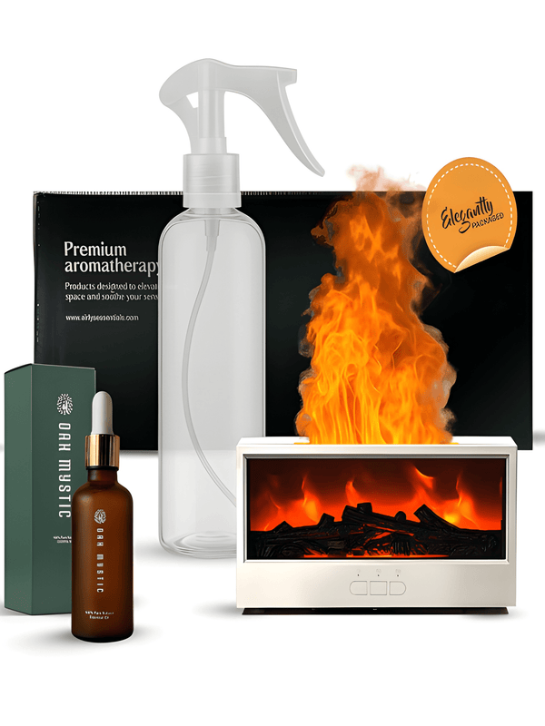 Fireplace Bonfire Aroma Diffuser with Remote Control