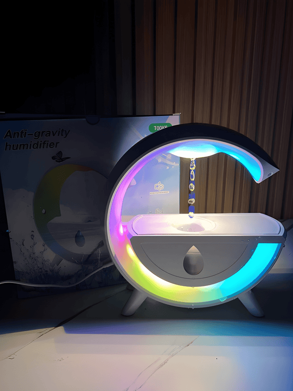 Anti Gravity Humidifier with Bluetooth speaker