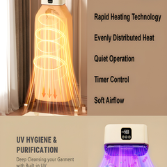 Compact and Portable Clothes Dryer