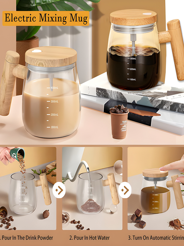 Electric Self Stirring Coffee Mug