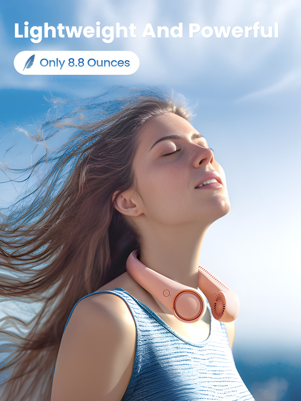Portable Rechargeable Neck Fan