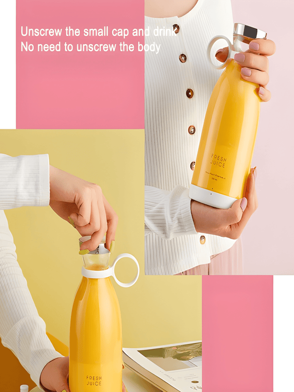 Portable mini 4 Blade Juicer Blender