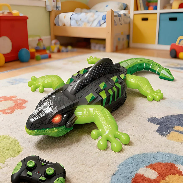 Wall Climbing Lizard Toy with Remote Control | Crawls Walls & Floors | Rechargeable |