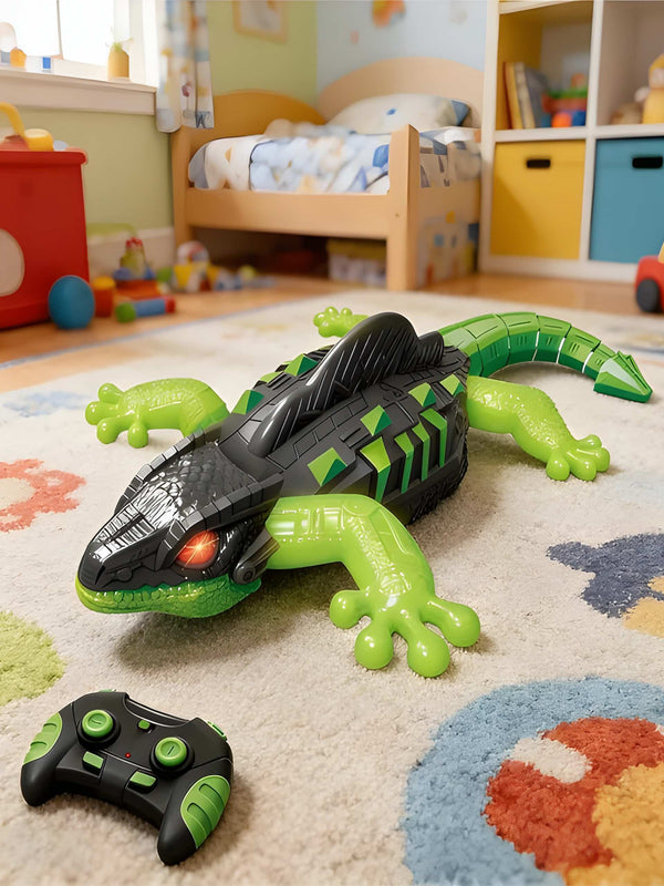 Wall Climbing Lizard Toy with Remote Control | Crawls Walls & Floors | Rechargeable |