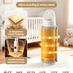 Rechargeable  digital milk warmer